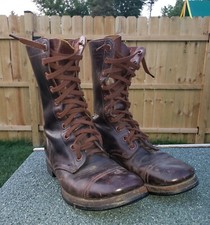 VINTAGE MENS BOOTS BROWN 1951