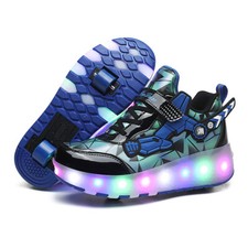 Boys Girls LED Wheel Trainers