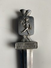 Sharps The Toffee Specialist Vintage Letter Opener Man Parrot Rare Collectable