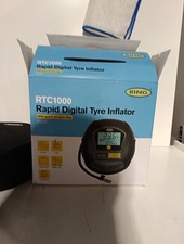 Ring RTC1000 12V Rapid Digital Tyre Inflator – Digital Gauge, LED Light