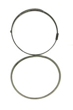 Vintage Clock Bezel Rings – 12" Diameter – Metal Glass Retainer for Large Clocks