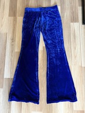 Blue Crushed Velvet Effect
