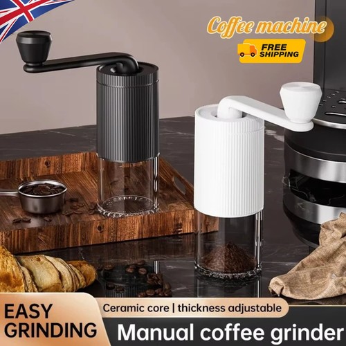 Hand cranked coffee - hand, grinder