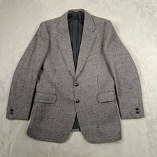 Tweed Jacket Mens 42R Grey