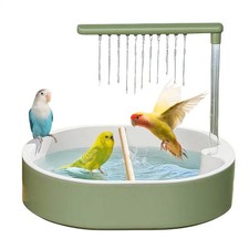 Automatic Bird Bathtub Parrot