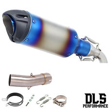 Exhaust for Suzuki SV650 Blue