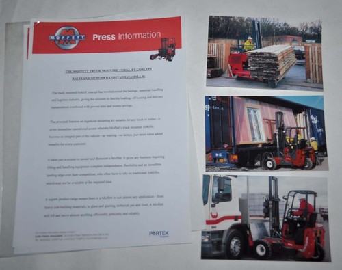 Moffett forklift press - press, photo