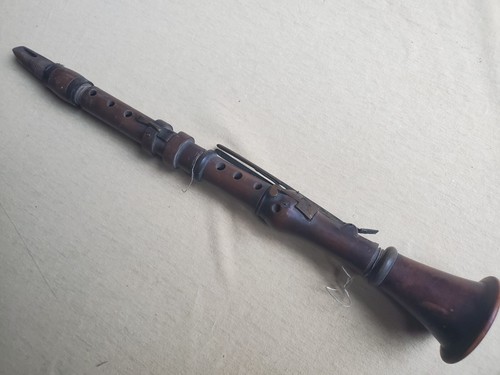 Ancient boxwood clarinet - boxwood,