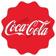 Coca Cola Bottle top sticker