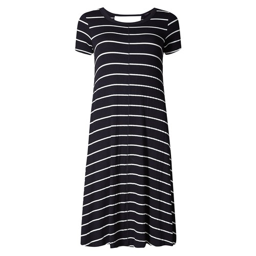 Striped window back skater - window,