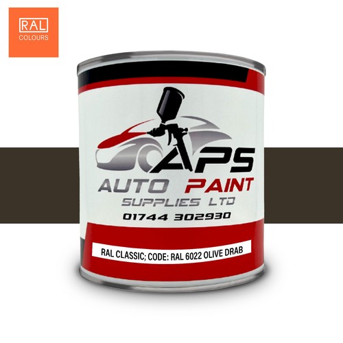 250ml enamel satin paint - satin, ral