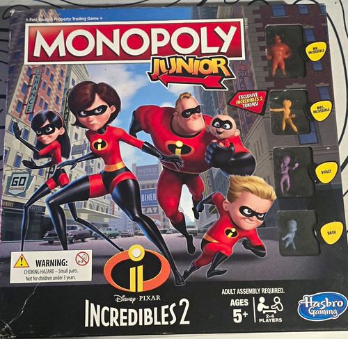 Hasbro gaming monopoly junior - gaming,