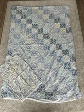 Vintage Floral Patchwork Quilt