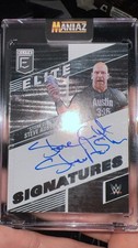 WWE Donruss Stone Cold Steve Austin On Card Auto