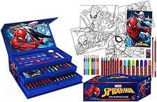 Spiderman art case colouring - art,