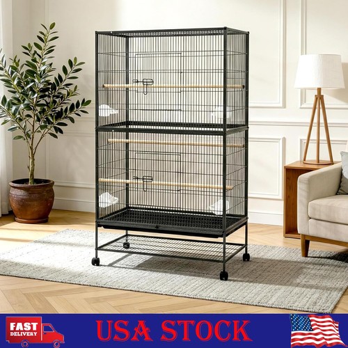 Metal bird cage - metal,