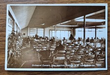 1945 Orchestral Concert New Solarium Hastings St Leonards Real Photo Postcard