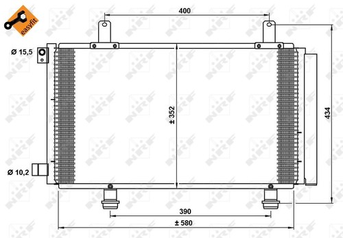 Nrf air con - nrf, condenser