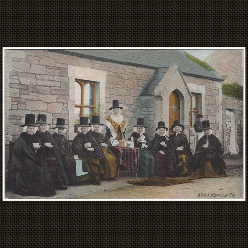 Welsh women tea traditional - welsh,