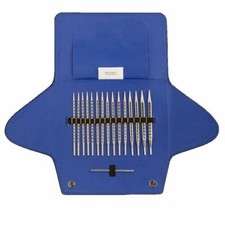 addi Click Novel Lace Metal Interchangeable Circular Knitting Needle Set