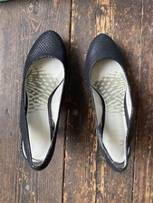 Clarks Black Heel ‘drum Major’ Size 7 D / EU 41