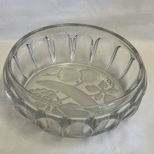 Vintage Pressed glass bowl