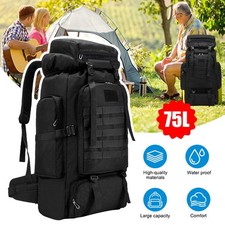 Waterproof 75L Hiking Backpack