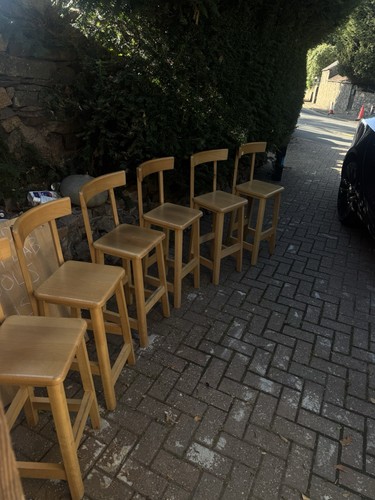 Solid beech high back - beech,