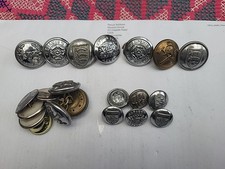 Lot Of WW2 Fire Brigade Buttons