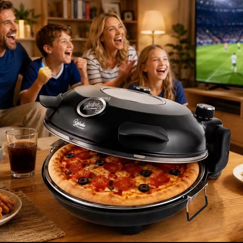Electric pizza maker - pizza,