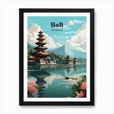 Bali Indonesia 3 Travel Poster