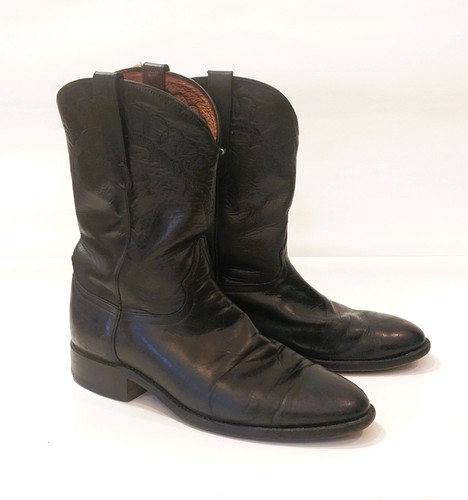 Larry mahan black leather - larry,