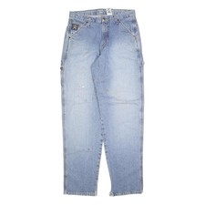 CINCH Mens Jeans Blue Relaxed Straight Denim Medium W32 L34 Workwear
