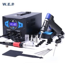 WEP 948D-III 110W Soldering Iron Kit Suction Tin Gun Desoldering Station