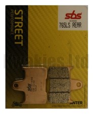 SBS Street Sinter Rear Brake Pads 765LS for Suzuki GSXR1000 K1 / K2 2001-2002