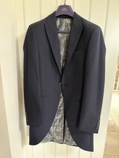 NEXT  Suit Jacket - perfect navy blue mens suit/tails jacket - slim fit - 36R