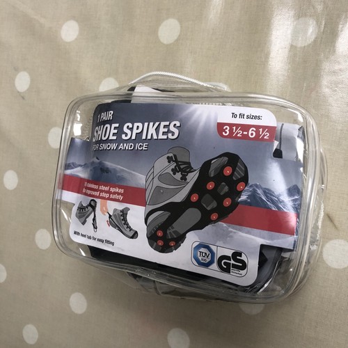 Snow shoe spikes size 6 - size, 3.5-6.5