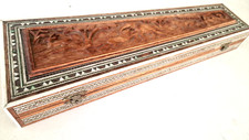 Vintage wood carved jewellery