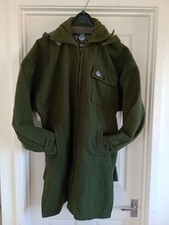 Swanndri Mosgiel Hooded Zipped Bushshirt 3XL, Green, 100% Pure New Wool, NZ made