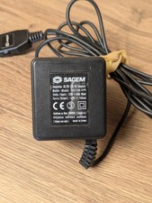 Netzteil Trafo Sagem AC DC Adapter Model 18577104-9 Input 230V Output 4,5V 400mA