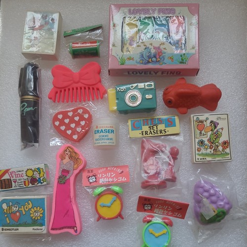 Rare vintage erasers - 🌈,