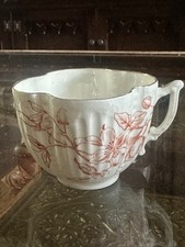 Antique 1892 Moore Bros England Floral Porcelain Tea Cup 