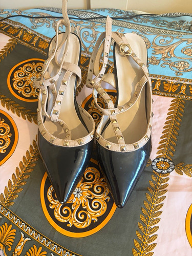 Women beige patent - beige,