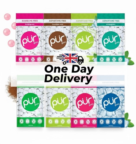 Pur 100 xylitol chewing - pur,