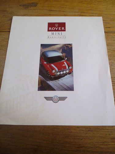 Mini monte carlo brochure 1994 - brochure,