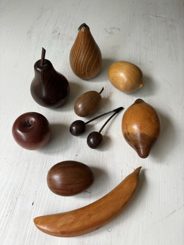 Wooden fruit vintage retro - fruit,