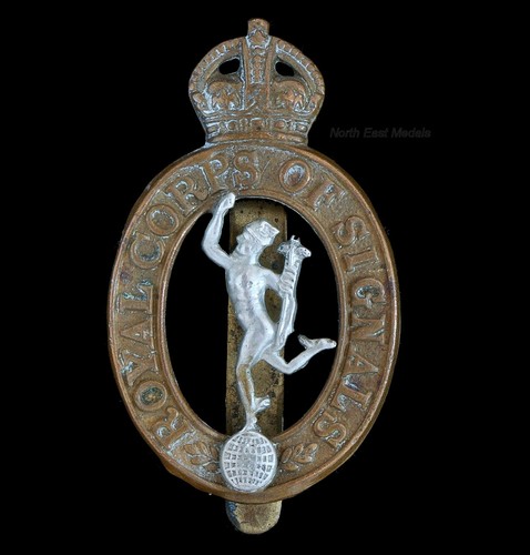 Ww2 royal corps signals cap - of,