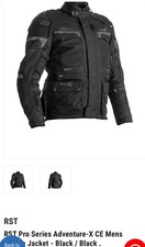 RST Pro Series Adventure-X CE Textile Jacket + Trousers- Black  XXL Used Once