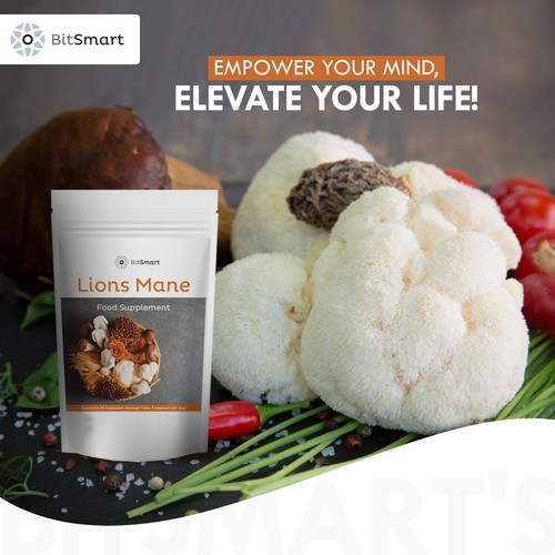 Lions mane capsules mushroom - lions,
