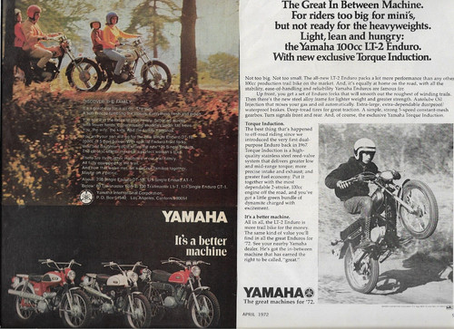 Yamaha motorcycle 1969 - yamaha,